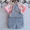 Chinese Distributors Of Little Kids Denim Worn Dungarees With Buttons